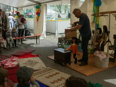 Puppenspieler Norbert Lorenz